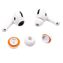 Ανταλλακτικά σιλικόνινα ακουστικά για Apple AirPods Pro 1/2, μέγεθος S 12 mm, μνήμης αφρός, απελευθέρωση πίεσης, πλέγμα κατά της σκόνης 1 ζευγάρι 2