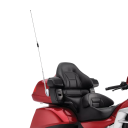 Antena pentru motocicletă pentru radio audio și navigație lungime 119 cm adaptor 10,3 mm argintie cu bază și cablu pentru recepție AM și FM pe motocicletă 3