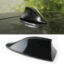 Antenna a forma di pinna di squalo per tetto auto Ricezione radio AM e FM Forma arrotondata bassa Plastica ABS lucida Dimensioni 17 x 7 x 6,5 7