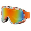 Anti-dim-skidglasögon dam Förseglade skid- och snowboardglasögon med UV400-filter för kvinnor 16,9 x 8,8 cm 3