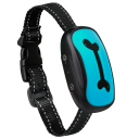 Anti-gø halsbånd til hunde, vibrerende, USB genopladelig, ultralydstræningshalsbånd, biplyd, vandtæt, justerbar, 22-56 cm, kæledyr 5