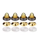 Anti-resonans tips til HiFi komponenter 4 stk K1071 1
