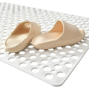 Anti-Rutsch-Badematte 70x38 cm mit Saugnäpfen und Ablauflöchern Leicht zu reinigende Badematte Badezimmerzubehör 8