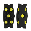 Anti-slip Climbing Crampons 1 Pair Universal Size 26-45 Highly Elastic TPE with Steel Spikes for Hiking 1