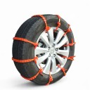 Anti-Slip Snow Chains 20 pcs Plastic Tie Straps for Tyres Universal for Cars and SUVs for Snow 4