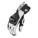 Αντιανεμικά και αδιάβροχα δερμάτινα γάντια μοτοσικλέτας και μοτοκρός με προστατευτικά για τους αρθρώσεις και τα δάχτυλα και ενισχυμένη 3