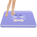 Αντιολισθητική αδιάβροχη μοκέτα 40 x 60 εκ. Είσοδος για μπάνιο και διάδρομο Εσωτερική μοκέτα Διακόσμηση για το σπίτι και το μπαλκόνι 3