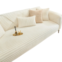 Antiskidöverdrag för soffa Plyschrandig 70 x 210 cm Imitation av kaninpäls Maskintvättbar för soffa och sittgrupp 13