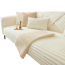 Antiskidöverdrag för soffa Plyschrandig 70 x 210 cm Imitation av kaninpäls Maskintvättbar för soffa och sittgrupp 14