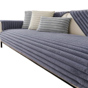 Antisklidande överdrag till soffa Plyschrandig 90 x 90 cm Imitation av kaninpäls Tvättbart överdrag till soffa i vardagsrummet 7