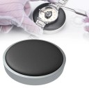 Antiskluzová opravářská podložka pro hodinky s měkkým středem proti poškrábání 7 cm umělá kůže a filc pro výměnu baterie a sklíčka 1