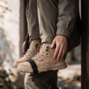 Antislip overschoen met 26 punten van roestvrij staal Plaat onder het midden van de voet met een nylon klittenband 1 stuk voor ijs en sneeuw 3