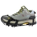 Antislip wandelijzers voor schoenen 24 tanden maat L 41–46 winter antislip tot -40° voor lopen op ijs en sneeuw outdoor 9