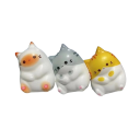 Antistress-Knetspielzeug Katze Squishy 6,5 × 5 cm weicher PU-Schaum langsam zurückkehrendes Entspannungswerkzeug für die Hand 3