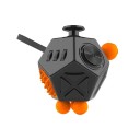 Antistress multifacetado para a palma da mão para ocupar mãos inquietas Elementos de jogo nas paredes incluindo joystick e alavanca Plástico 2