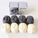 Antistressbold med menneskeligt ansigt til hånden Til klemning og strækning for at frigive spændinger Fleksibel termoplastisk gummi TPR Tilfældig 2