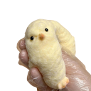 Antistressz mačkás játék csirke Squishy 7 × 6 cm puha plüss lassan visszatérő relaxációs segédeszköz a kézbe 5