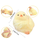 Antistressz mačkás játék csirke Squishy 7 × 6 cm puha plüss lassan visszatérő relaxációs segédeszköz a kézbe 2