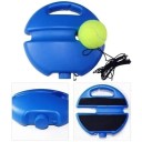 Antrenor de tenis cu șnur elastic și bază 21 x 21 cm Antrenament independent cu recul Antrenament de tenis acasă și în aer liber 4