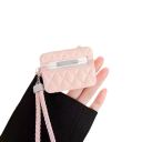 Antypoślizgowe skórzane etui na słuchawki dla AirPods 3, odporne na kurz, trwałe, chroni ładowarkę przed zarysowaniami, plamami i uderzeniami, umożliwia dostęp do wszystkich portów 8