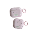 Antypoślizgowy punktowany ochraniacz na AirPods 3, prosty silikonowy design dla słuchawek z ochroną przed zarysowaniami i uderzeniami 2