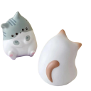 Antystresowa małpka do ściskania kotka Squishy 6,5 × 5 cm miękka pianka PU powoli wracająca relaksacyjna pomoc do ręki 2