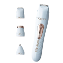 Aparat de ras electric 3 în 1 încărcabil USB 13x3 cm cu ecran LCD capete interschimbabile pentru corp față nas și urechi 2