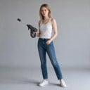 Aparat de spălat cu presiune Aku 220 bar Fără baterie Motor fără perii 4,1 l/min Duza 5 în 1 Recipient pentru spumă Negru Pentru spălarea mașinii 5