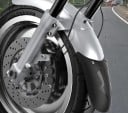Apărătoare pentru motocicletă 24,5 x 20 x 12 cm Apărătoare universal pentru spate Varianta neagră Protecție împotriva noroiului 5