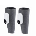 Aparelho eléctrico para massagem linfática das panturrilhas Conjunto de 2 pcs Com aquecimento Compressão de ar 3 modos de massagem Ajuste de temperatura Contra inchaços Relaxamento muscular 1