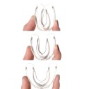 Aparelhos de silicone 3 pcs 2