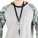 Apito ultrassónico para cães 9 cm em aço inoxidável Apito ajustável para treino de cães com cordão Controlo silencioso Ladrar e disciplina 5