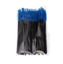 Aplicadores de plástico para máscara de pestañas 50 uds Cepillos para pestañas con mango largo y delgado Para aplicar máscara 6