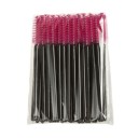 Aplicadores plásticos para máscara de pestanas 50 unid Pincéis para pestanas com cabo longo e fino Para aplicação de máscara 5