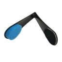 Aplikator pentru spate Crema autobronzantă și alte creme Pliabil dublu față 35 cm Anti-șoapte Negru-albastru Portabil Pentru întregul corp 4