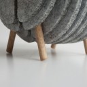 Apoios de copo com suporte em forma de ovelha 14 pcs 5