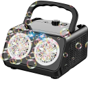 Appareil à bulles Générateur de bulles avec 2 ventilateurs 15 x 9 cm 2