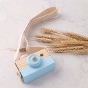 Appareil photo en bois avec sangle 8