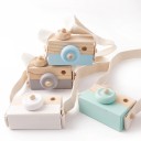 Appareil photo en bois avec sangle 1