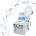 Appareil Professionnel 7 en 1 HydraDermabrasion pour le Nettoyage et le Rajeunissement de la Peau avec Masque LED et Radiofréquence pour Salons 3