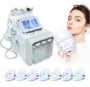 Appareil Professionnel 7 en 1 HydraDermabrasion pour le Nettoyage et le Rajeunissement de la Peau avec Masque LED et Radiofréquence pour Salons 4