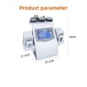 Appareil professionnel de remodelage corporel avec cavitation 40K, radiofréquence, vide et lipolaser pour la réduction des graisses et le raffermissement de la peau 5