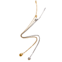 Appelketting 42 + 6 cm Roestvrij staal Vuilbestendig Modieuze sieraden met fruit hanger Elegante accessoire 4