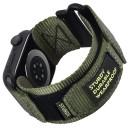 Apple Watch 38 mm 40 mm 41 mm Szíj, Nylon szalag tépőzárral Series 9/8/7/6/5/4/SE/Ultra 2 4