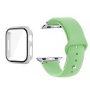 Apple Watch 46 mm Series 10 - 9H karkaistu lasi näytölle, matta kellokehys ja säädettävä hihna 23
