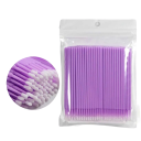 Applicateur de cils artificiels 100 pcs 2 mm Micro pinceau Outil cosmétique 3