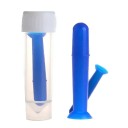Applicatore per lenti a contatto dimensioni 3,5 x 0,8 cm custodia in plastica silicone colorata con strumento per l'applicazione delle lenti 1
