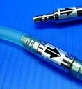 Aquarien-Rückschlagventil für CO2 Verhindert den Rückfluss von Wasser aus dem Aquarium Edelstahl Abmessungen 4 x 0,8 cm Innendurchmesser 4 mm 3