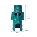 Aquarium Decoration 8 x 6.5 x 14 cm Squidward's House SpongeBob Style Detailed Aquarium Accessory Colourful Miniature for Water 3