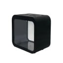 Aquarium mit LED Beleuchtung 13 x 8 x 13 cm Kleines Aquarium für Fische Dekoratives Aquarium mit bunter LED Beleuchtung Mini Aquarium 2